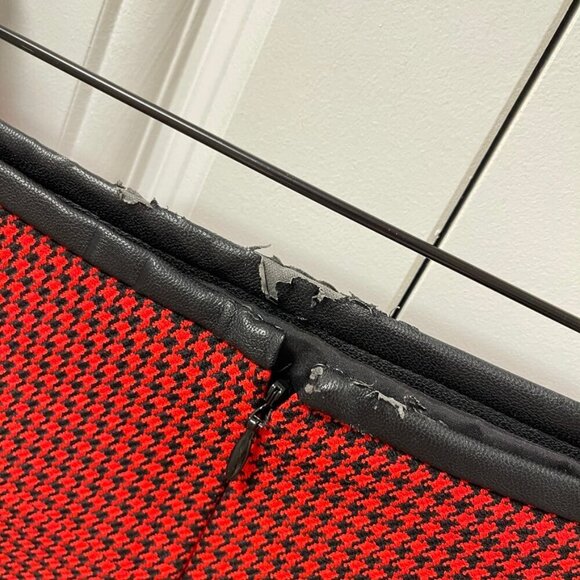 Express Houndstooth Pencil Skirt Red Black – 0 - Picture 12 of 12